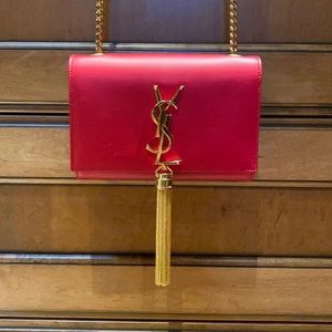 YSL Red/Gold purse